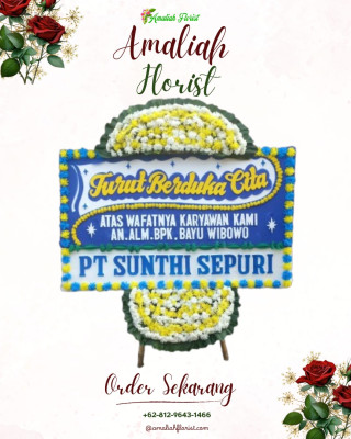 Papan Bunga Duka di Milimbo