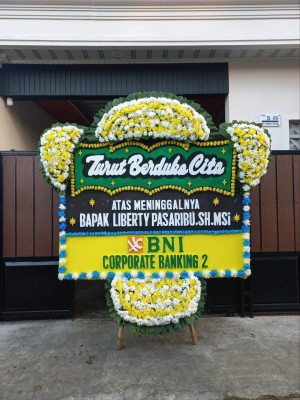 Papan Bunga Duka di Milimbo