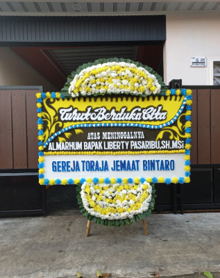 Papan Bunga Duka di Milimbo