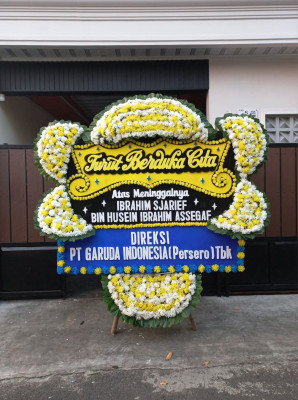 Papan Bunga Duka di Milimbo