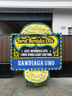 Papan Bunga Duka di Milimbo