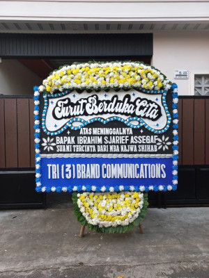 Papan Bunga Duka di Milimbo